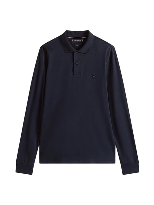 l/s liquid cotton reg polo Tommy Hilfiger | MW0MW37317DW5.DW5